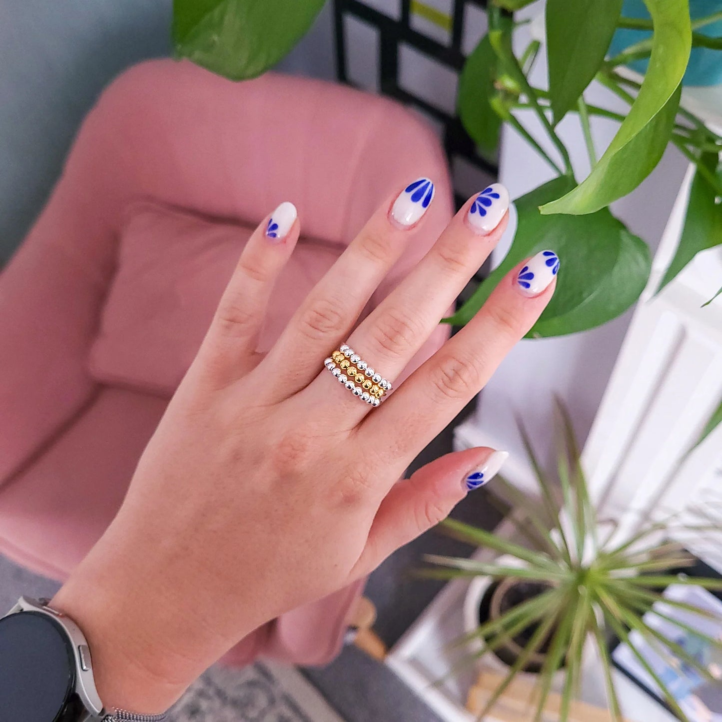 Anti-Stress Beads Ring